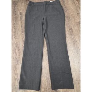 Chico's So Slimming Stretch Brigitte Slim Leg Dress Pants Dark Gray 2R - 12R